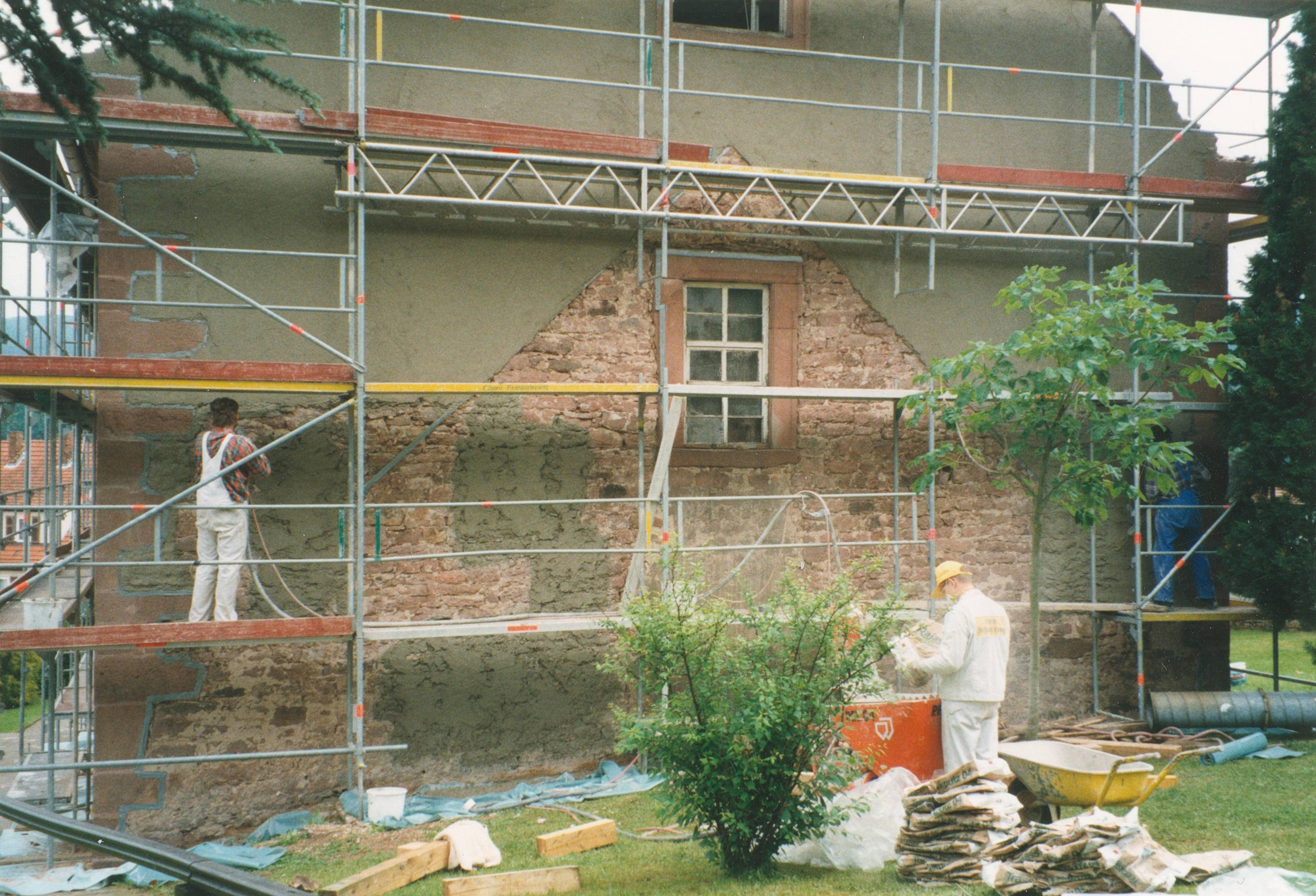 Renovierung der ev. Kirche
